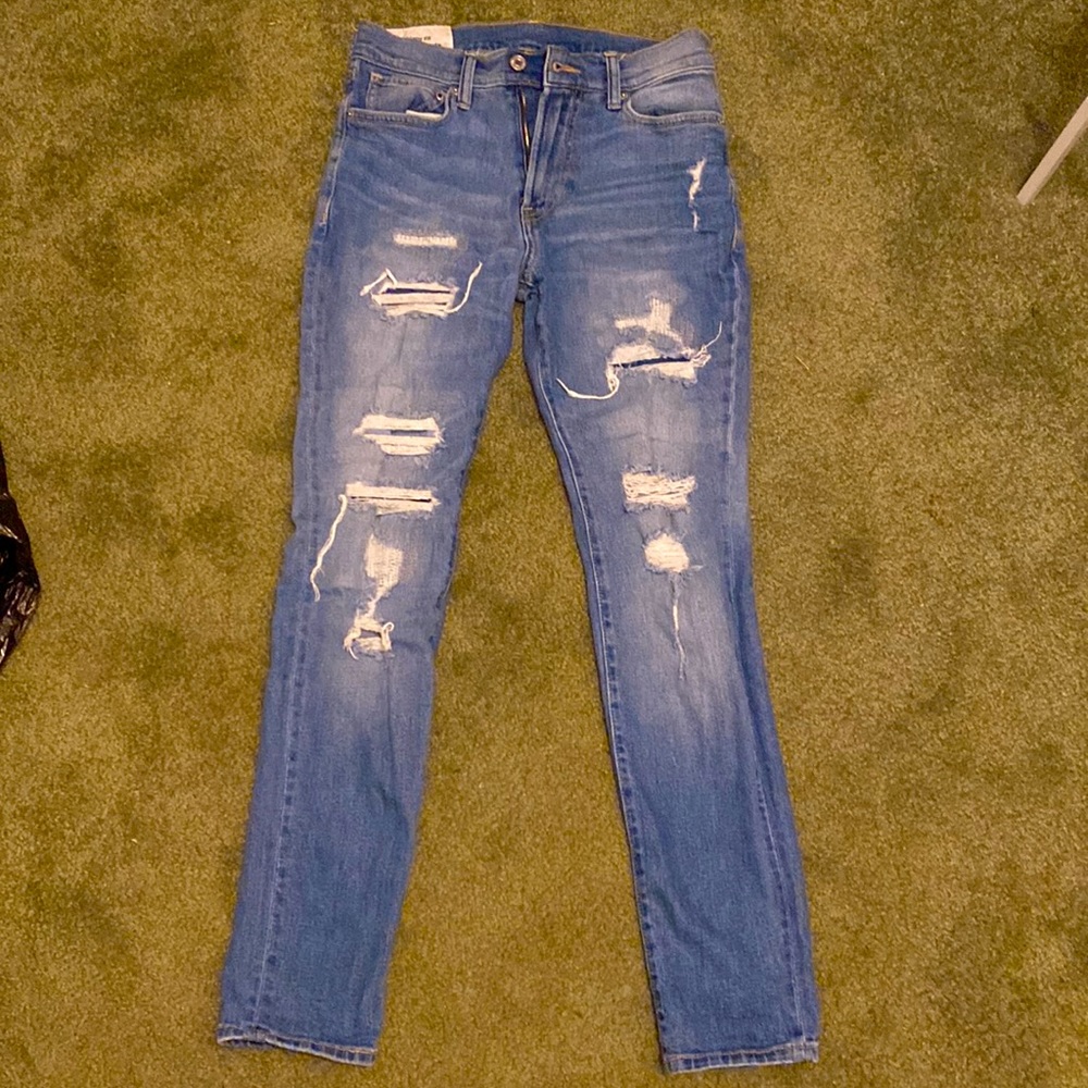 Blue Skinny Jeans
